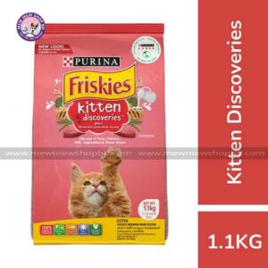 PURINA FRISKIES Kitten Discoveries Dry Cat Food – 1.1 kg