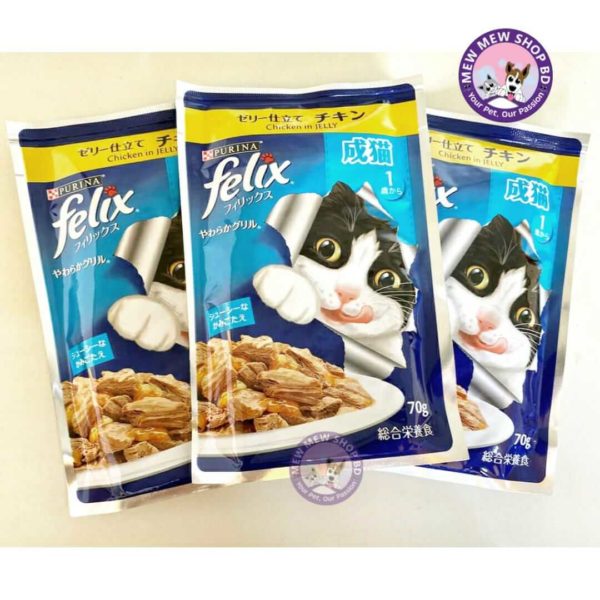 Purina Felix Cat Pouch – Chicken in Jelly