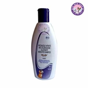 Micodin Medicated Anti Bacterial & Anti Fungal Shampoo For Dogs & Cats
