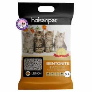 Haisenpet Bentonite Cat Litter 5L - Lemon