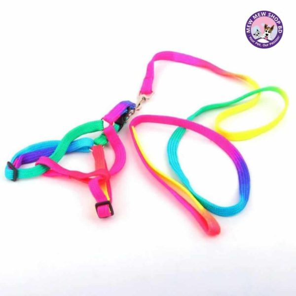 Colorful Cat Harness
