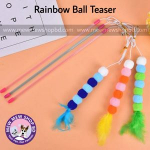 Rainbow Ball Teaser Toy For Cat (1)