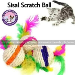 Sisal Feather Cat Toy