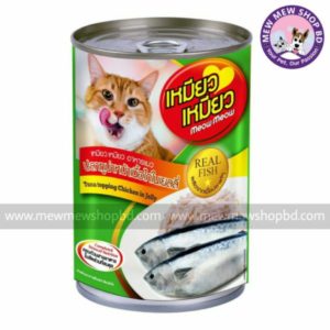 Meow Meow Tuna Topping Chicken in Jelly - 400g
