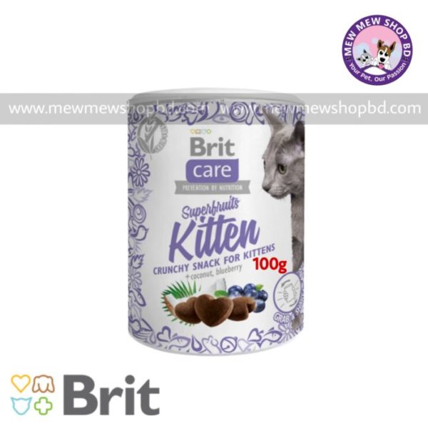 Brit Care Cat Snack Superfruits For Kitten 100g