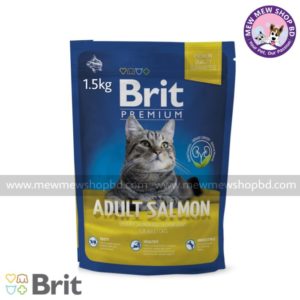 Brit Premium Adult Cat Food Salmon 1.5kg