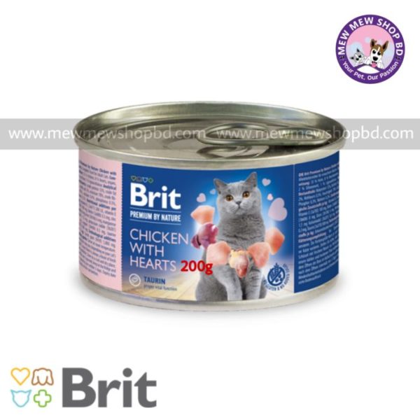 Brit Premium Canned Food Chicken with Hearts (200g)