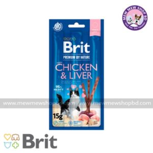 Brit Premium by Nature Cat Sticks with Chicken & Liver 