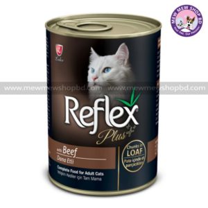 Reflex Plus Adult Cat Can Food with Beef