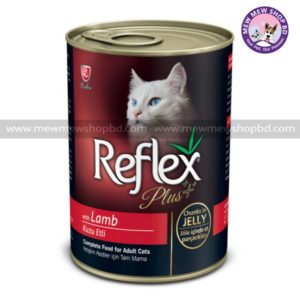 Reflex Plus Adult Cat Can Food with Lamb 400g