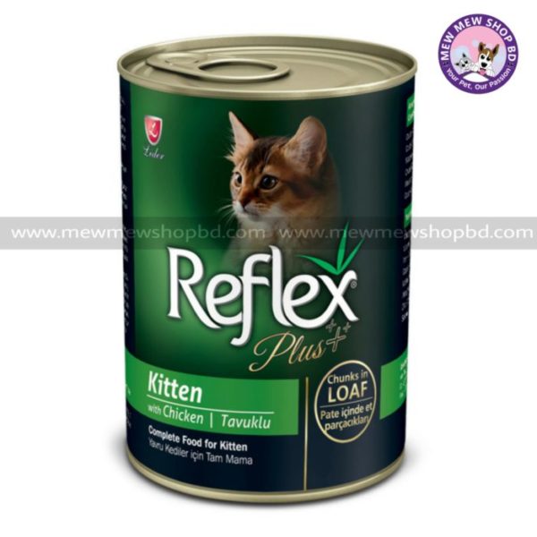 Reflex Plus Kitten Can Food with Chicken