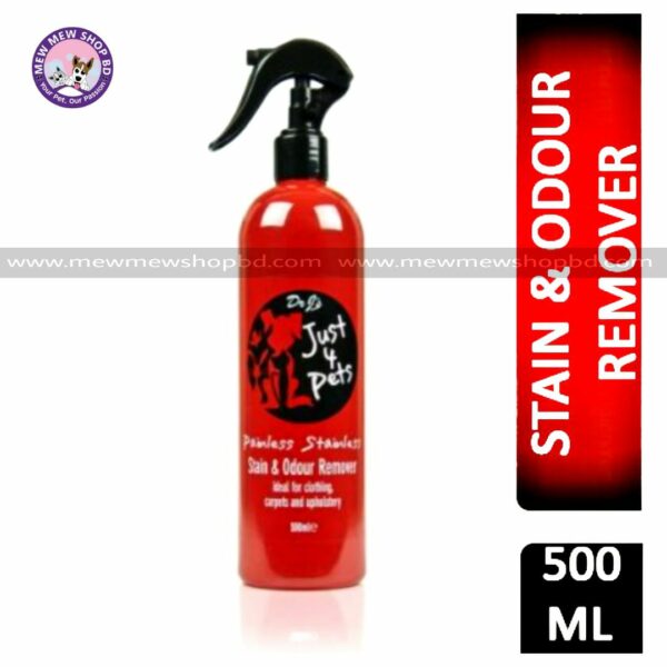 Just 4 Pets Stain & Odour Remover 500ml