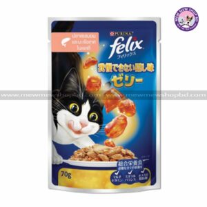 Purina Felix Adult Pouch Salmon & Tomato in Jelly 70g