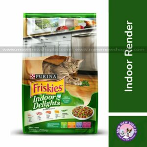 Purina Friskies Dry Cat Food Indoor Delights