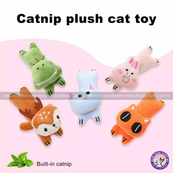 Catnip Plush Cat Toy for Pet Cat