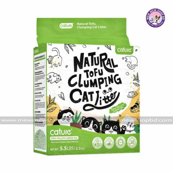 Cature Tofu Cat Litter with Green Tea Scent