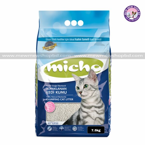 Micho Clumping Cat Litter Baby Powder 7.5kg