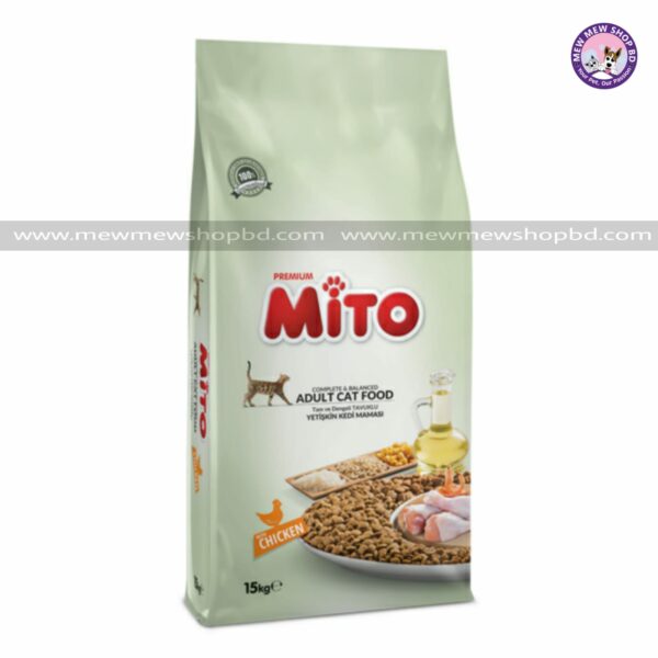 Mito Adult Cat Food with Chicken 15 kg