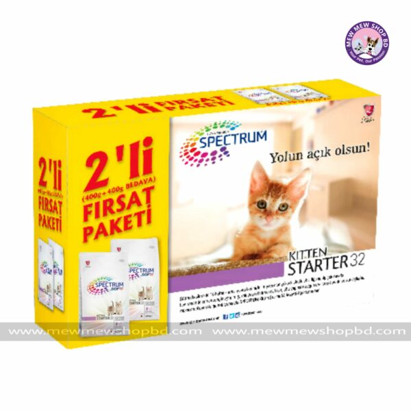 Spectrum Starter 32 Kitten Food Protein Formula (400+400)g