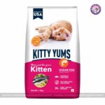 Kitty Yums Ocean Fish Dry Cat Food for Kitten 1.2 Kg