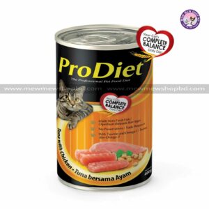 ProDiet Cat Canned Food Chicken & Tuna 400g