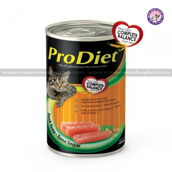 ProDiet Cat Canned Food Fresh Tuna 400g