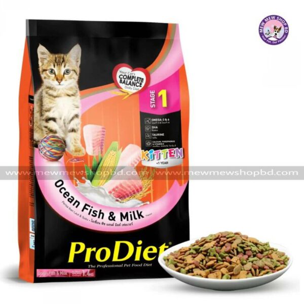 ProDiet Kitten Food Ocean Fish & Milk 1.4kg