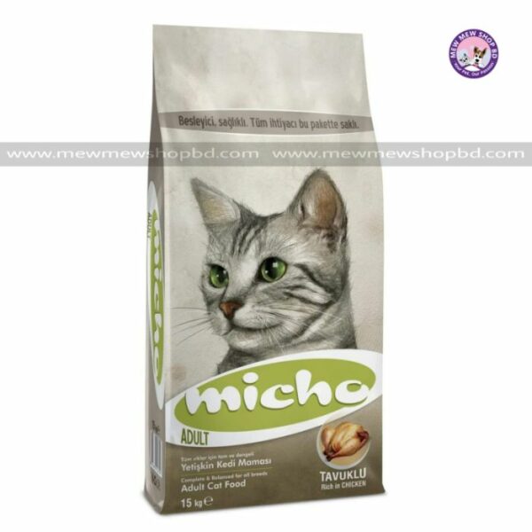 Micho Adult Cat Food Chicken Flavor 15Kg