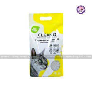 Clean Plus clumping cat litter lemon