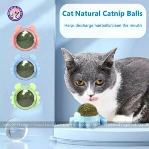 Crab Shape Natural Catnip Balls for Pet Cat