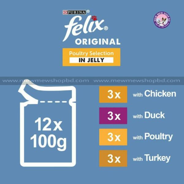 Felix Original Poultry Selection In Jelly