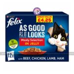 Felix cat food Meaty Selection in Jelly