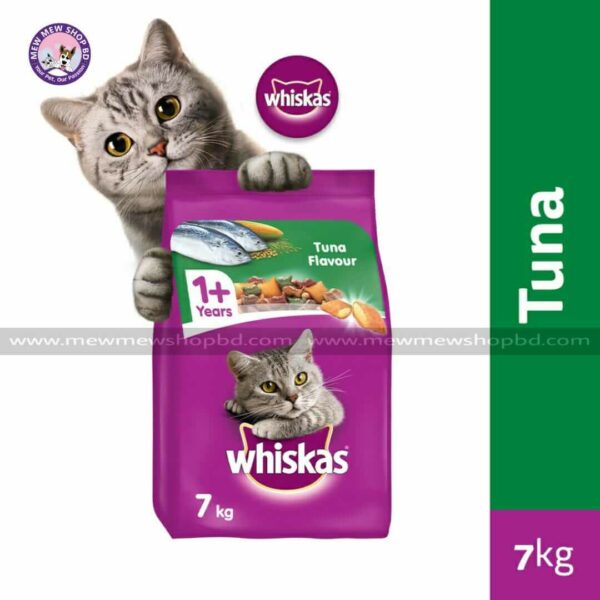 Whiskas Dry Cat Food Adult 1+ Tuna 7KG