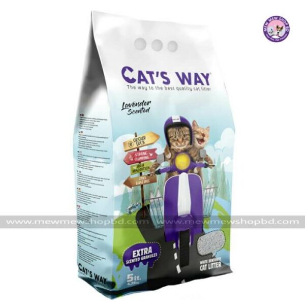 Cat's Way Cat Litter Lavender